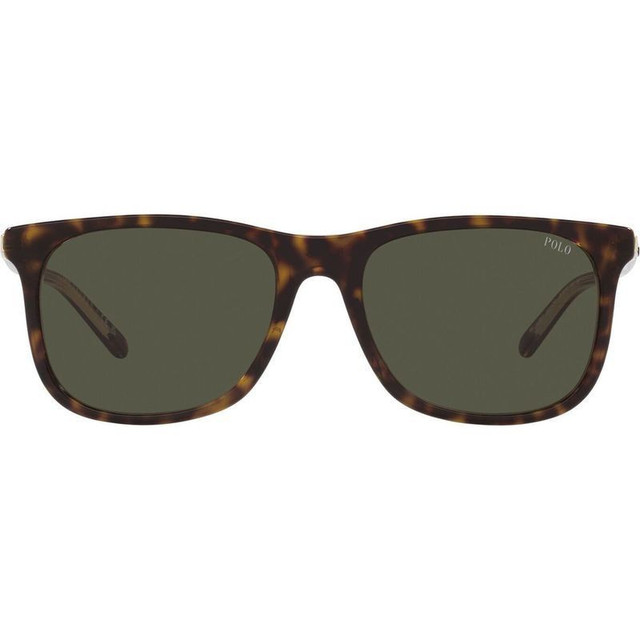 PH4186U - Shiny Havana on Crystal/Dark Green Lenses