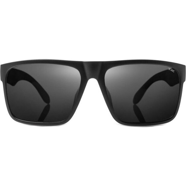 Outback - Matte Black/Grey Photochromic Polarised Glass Lenses