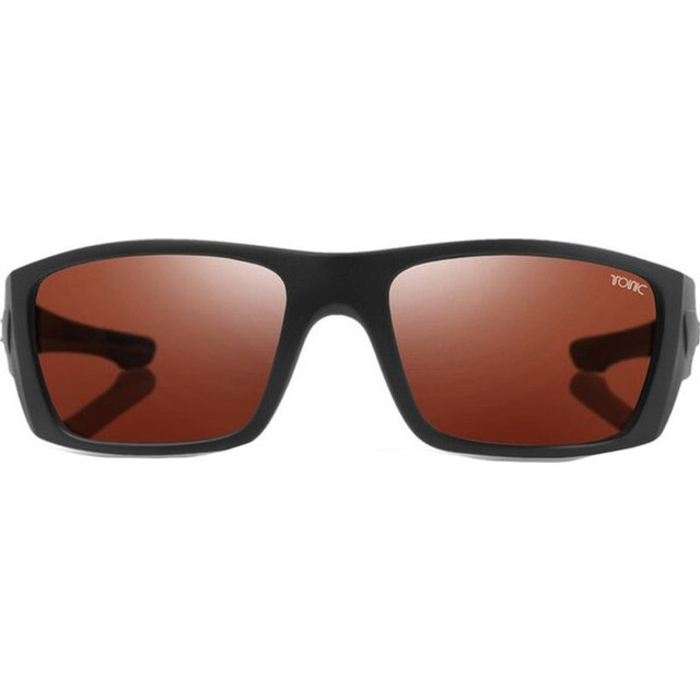 Tonic Youranium - Matte Black/Copper Photochromic Polarised Glass Lenses