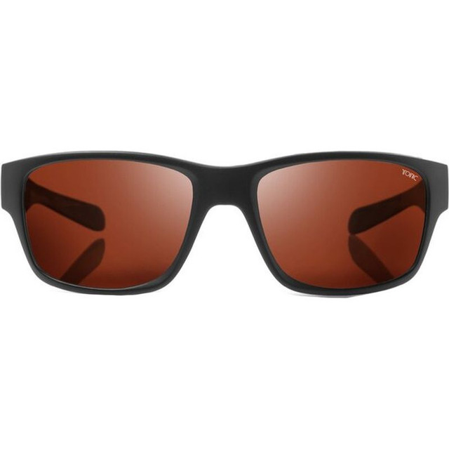 Tango - Matte Black/Copper Photochromic Polarised Glass Lenses