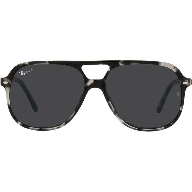 Bill RB2198 - Grey Havana/Black Glass Polarised Lenses 60 Eye Size