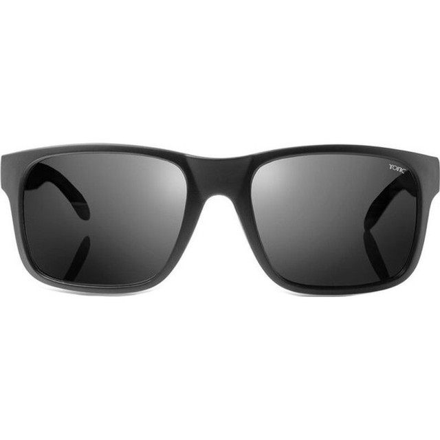 Tonic Mo - Matte Black/Grey Photochromic Polarised Glass Lenses