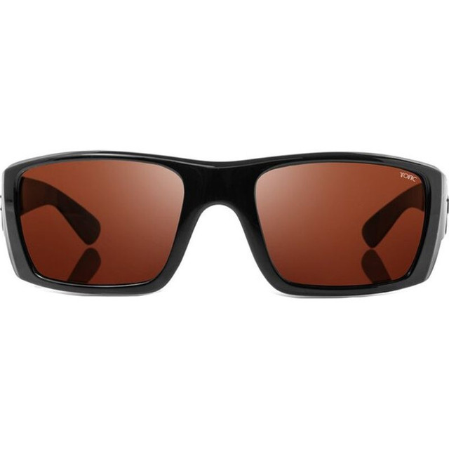 Rise - Matte Black/Copper Photochromic Polarised Glass Lenses