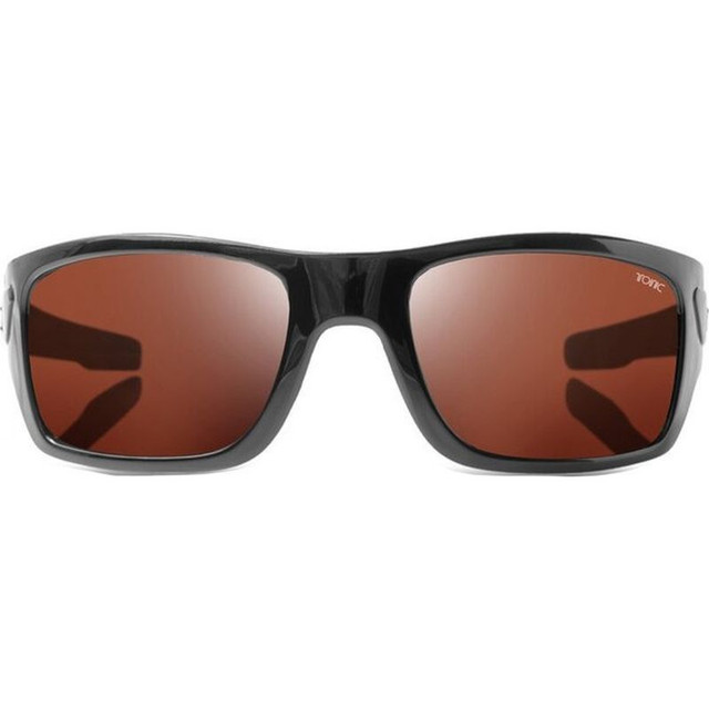 Tonic Trakker - Matte Black/Copper Photochromic Polarised Glass Lenses