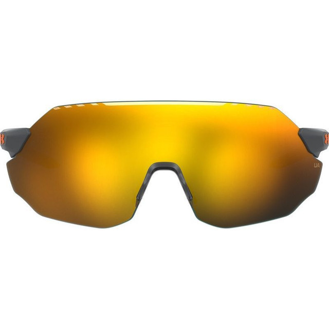 UA Halftime/F - Matte Grey and Orange/Orange Mirror Lenses