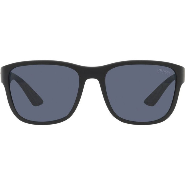 Prada Linea Rossa PS01US - Rubber Black/Blue Tuning Lenses