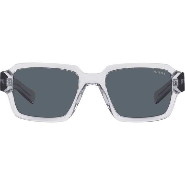 Prada PR02ZS - Transparent Grey/Blue Glass Lenses