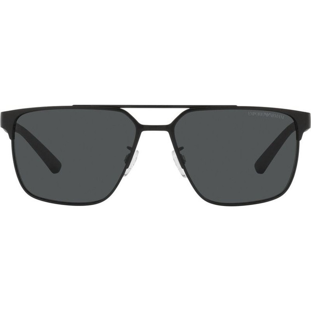 Emporio Armani EA2134 - Matte Black/Dark Grey Lenses