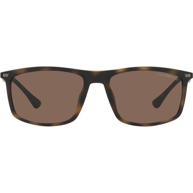 EA4171U - Matte Havana/Dark Brown Lenses