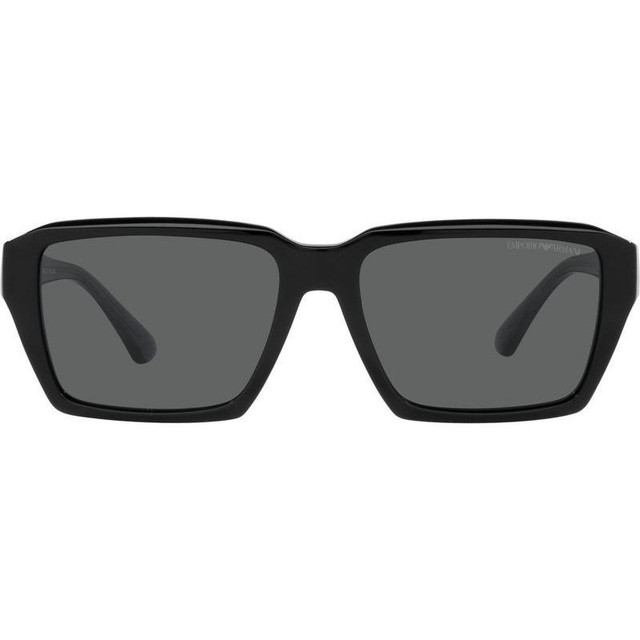 EA4186 - Shiny Black/Dark Grey Lenses