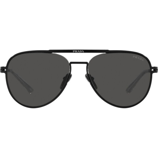 Prada PR54ZS - Matte Black/Dark Grey Lenses