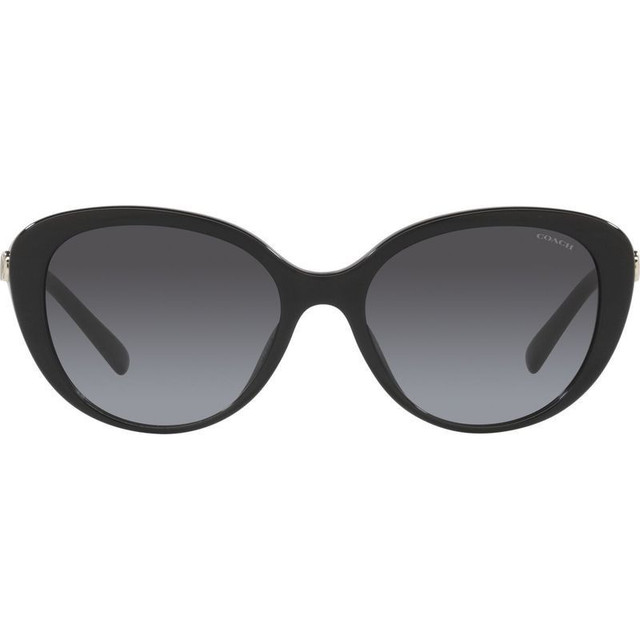 Coach HC8348U - Black/Grey Gradient Lenses