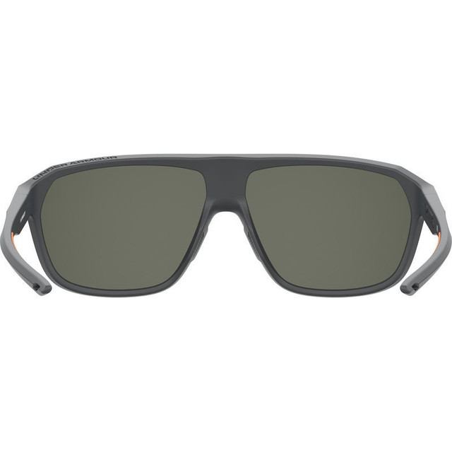 Under Armour UA Dominate/F - Matte Grey and Orange/Orange Mirror Polarised Lenses