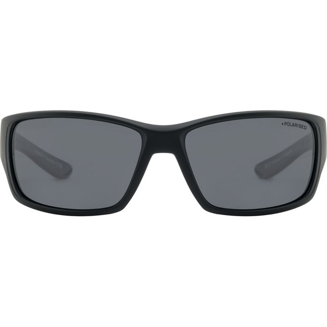 Dirty Dog Virtual - Satin Black/Grey Polarised Lenses