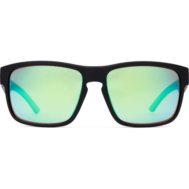 Rambler Sport - Matte Black/L.I.T Green Mirror Glass Polarised Lenses