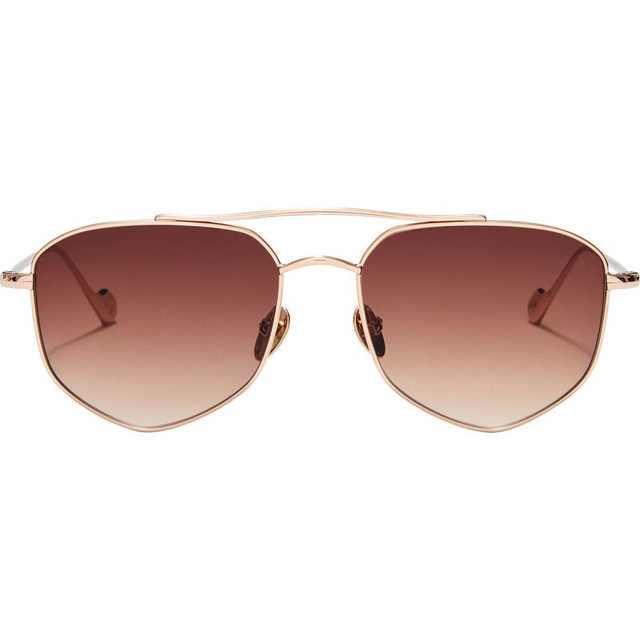 Andrea - Gold/Brown Gradient Lenses