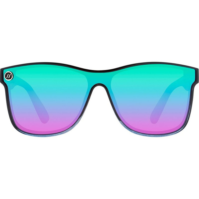 Millenia X2 - Black Forest Gloss Black and Teal Fade/Blue and Purple Mirrored Polarised Lenses