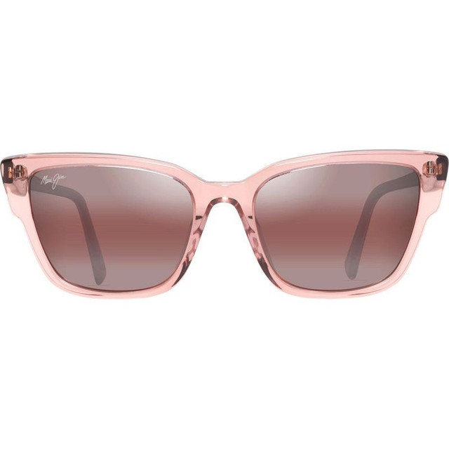 Kou - Translucent Pink/Maui Rose Glass Polarised Lenses