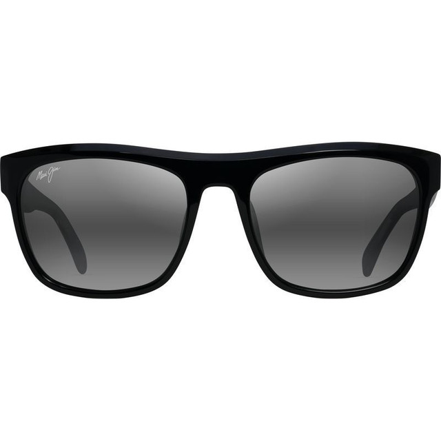 Maui Jim S-Turns - Black with Crystal Interior/Neutral Grey Glass Polarised Lenses