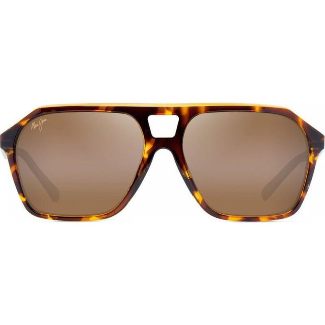 Maui Jim Wedges - Tortoise with Amber Interior/HCL Bronze Glass Polarised Lenses