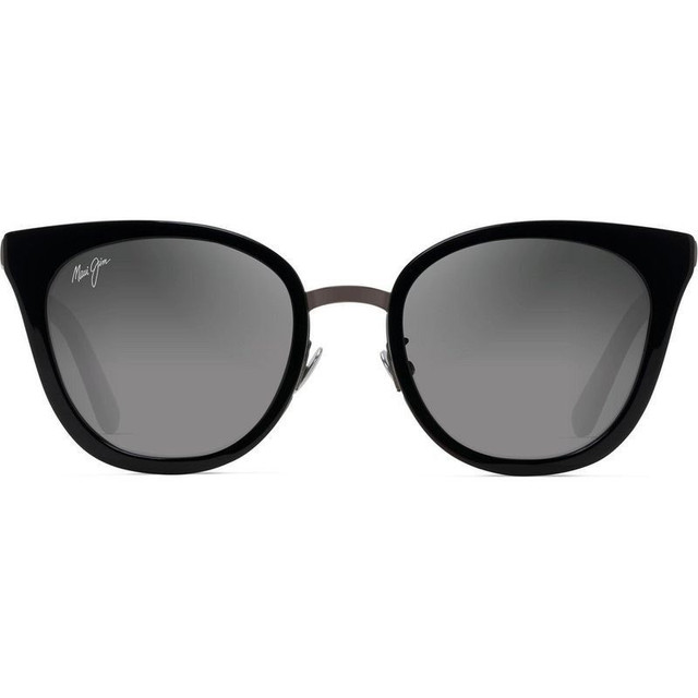 Maui Jim Wood Rose - Black Gloss with Dark Gunmetal/Neutral Grey Polarised Lenses