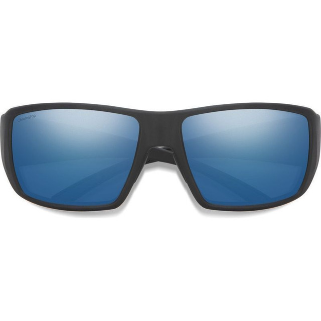 Guides Choice - Matte Black/ChromaPop Blue Mirror Glass Polarised Lenses