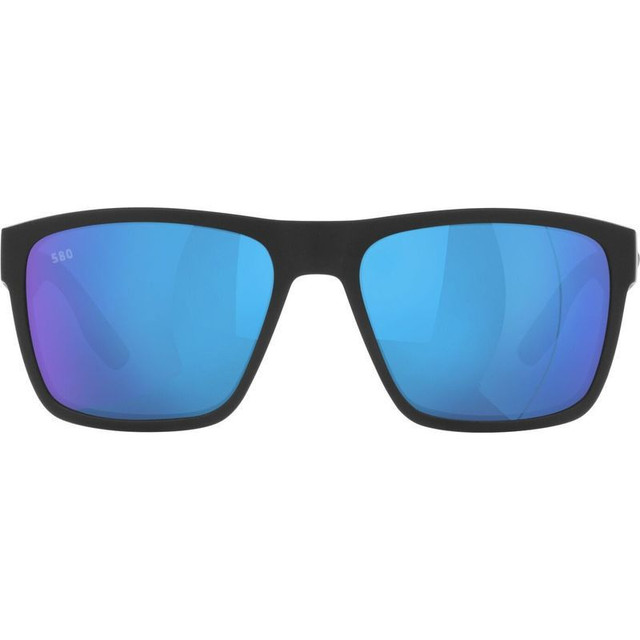 Paunch XL - Matte Black/Blue Mirror 580g Polarised Glass Lenses