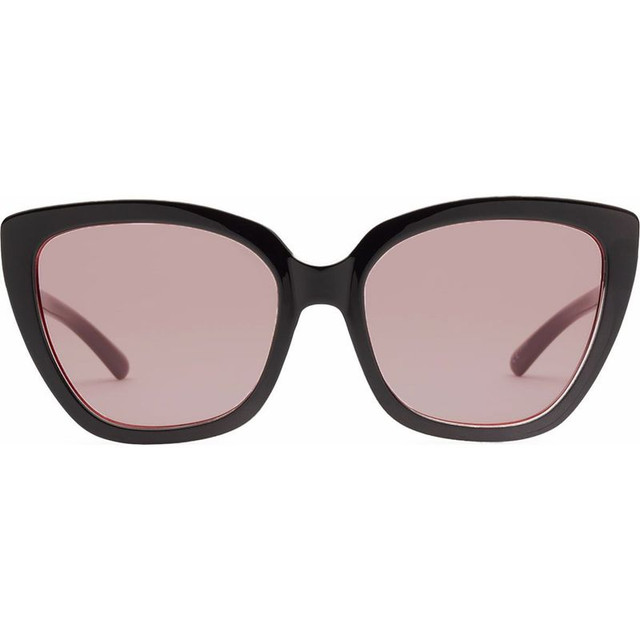 Volcom Milli - Gloss Black/Light Rose Lenses