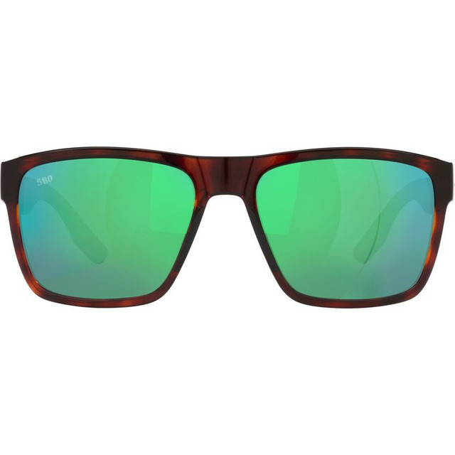 Costa Del Mar Paunch XL - Tortoise/Green Mirror 580g Polarised Glass Lenses