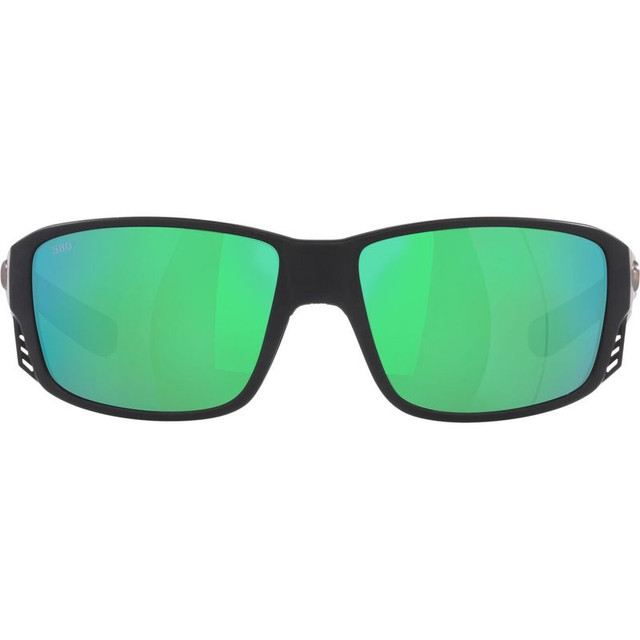 Tuna Alley Pro - Matte Black/Green Mirror 580g Polarised Glass Lenses