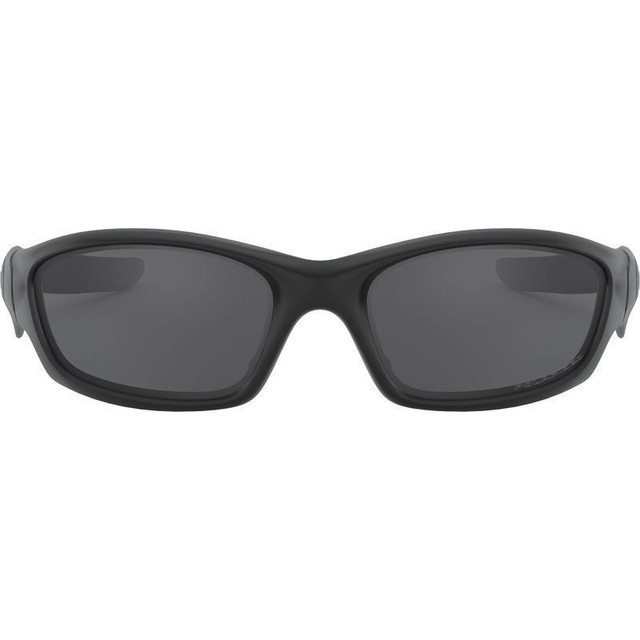 Straight Jacket - Matte Black/Grey Polarised Lenses