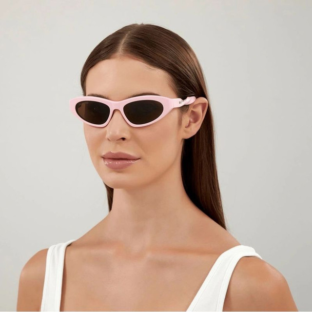 Balenciaga BB0207S - Pink/Brown Lenses