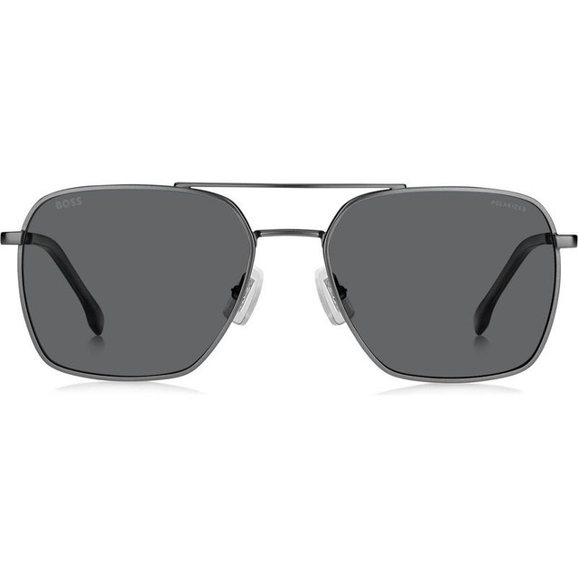 1414/S - Matte Dark Ruthenium/Grey Polarised Lenses