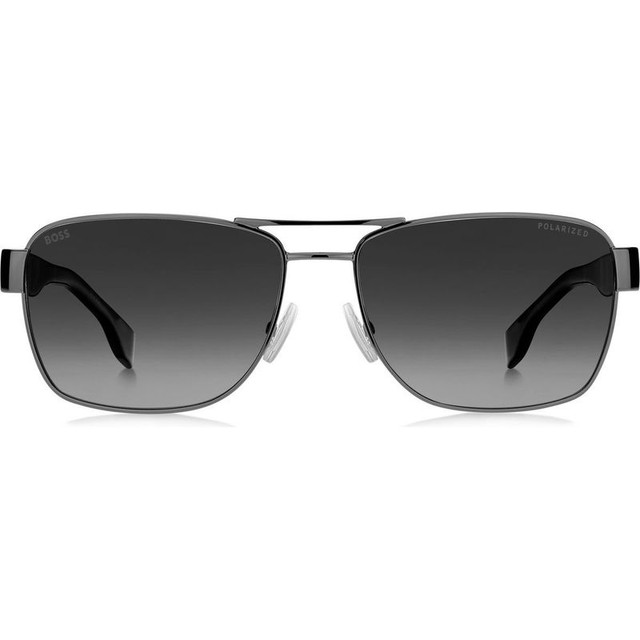 1441/S - Black and Dark Ruthenium/Grey Gradient Polarised Lenses