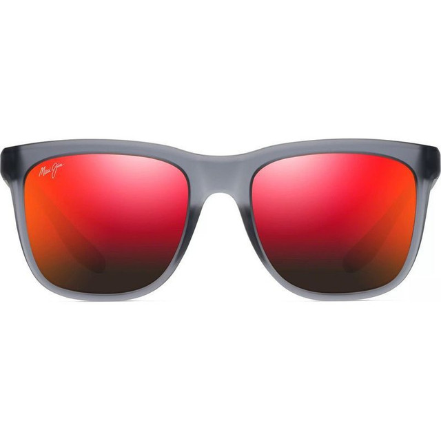 Pehu - Translucent Grey/Hawaii Lava Polarised Lenses