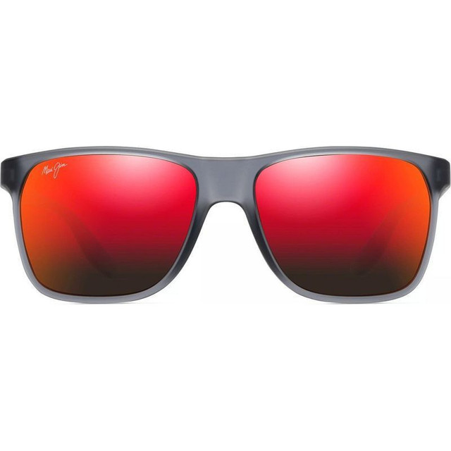 Pailolo - Matte Translucent Grey/Hawaii Lava Polarised Lenses