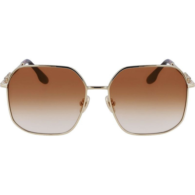 Victoria Beckham VB232S - Gold/Honey Gradient Lenses