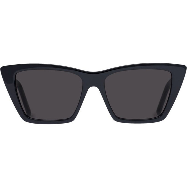 Saint Laurent SL 276 MICA - Black/Grey Lenses 55 Eye Size