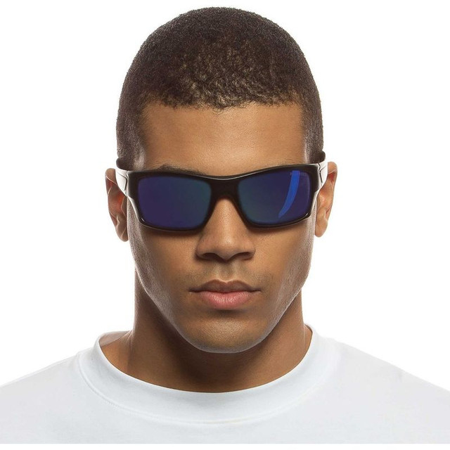 Repel - Matte Black/Blue Mirror Polarised Lenses