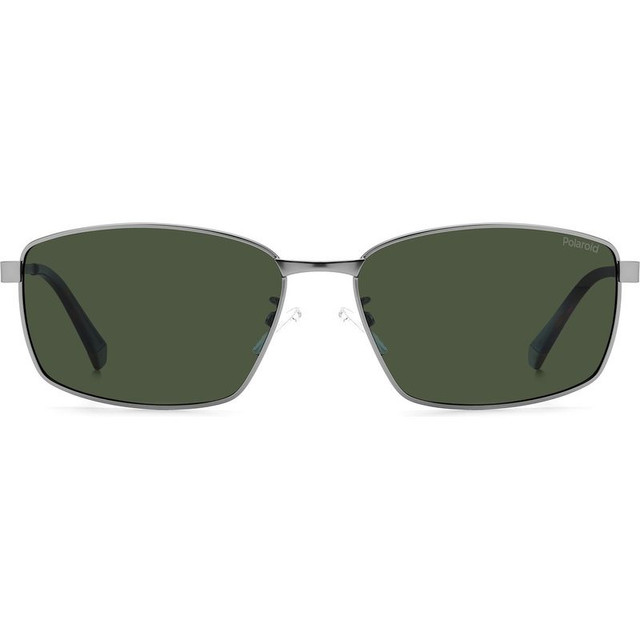 PLD 2137/G/S/X - Matte Ruthenium/Green Polarised Lenses 60 Eye Size