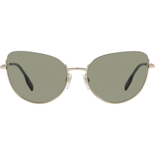 Burberry Harper BE3144 - Light Gold/Green Lenses