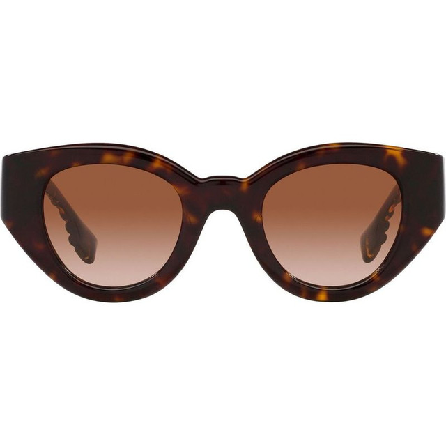 Burberry Meadow BE4390F - Dark Havana/Brown Gradient Lenses