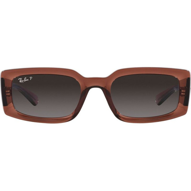 Kiliane RB4395F - Transparent Brown/Grey Gradient Polarised Lenses