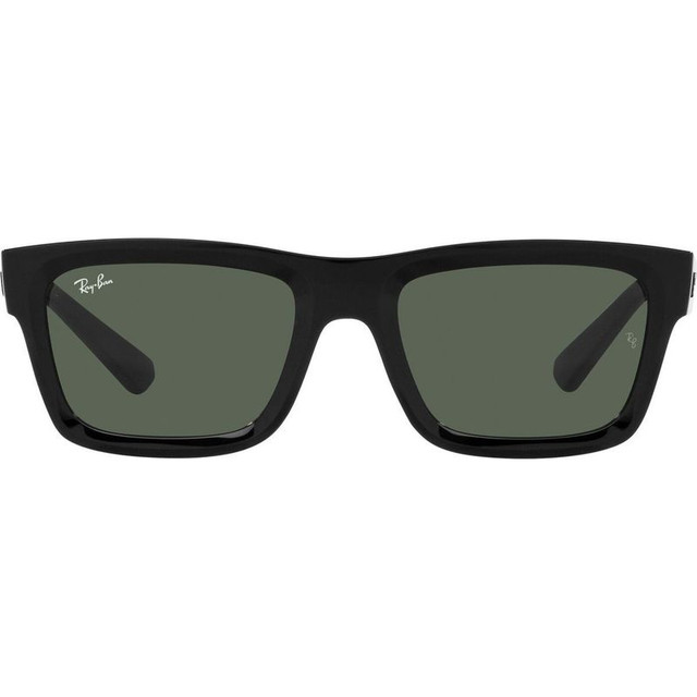 Warren RB4396 - Black/Dark Green Lenses 54 Eye Size