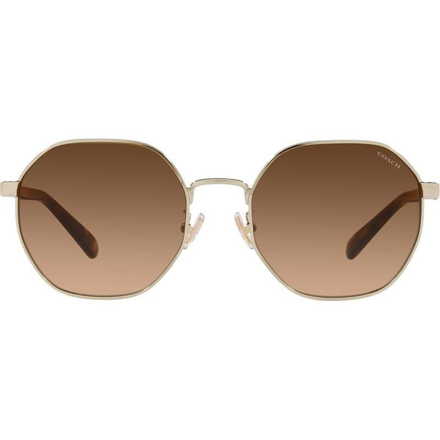 HC7147 - Shiny Light Gold/Brown Gradient Lenses