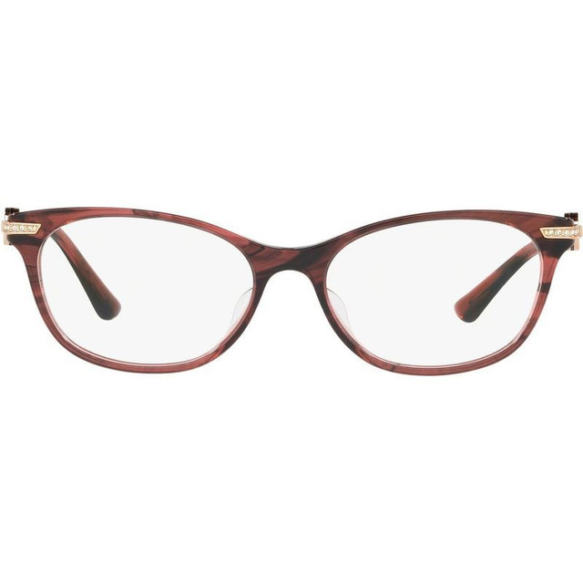 BV4175BD - Striped Bordeaux/Clear Lenses