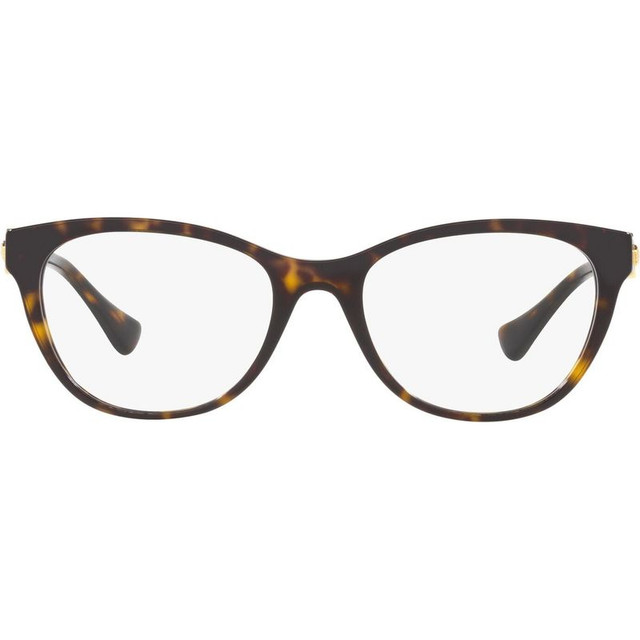 Versace Glasses VE3330 - Havana/Clear Lenses