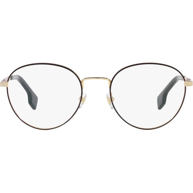 VE1279 - Gold and Matte Black/Clear Lenses