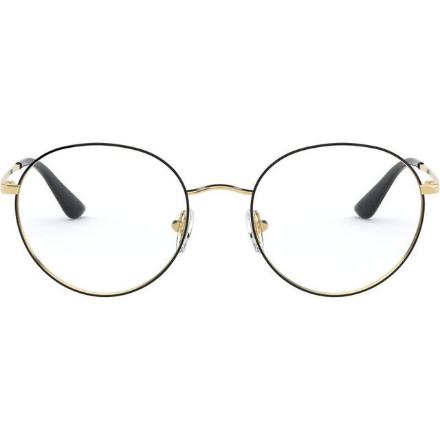 Vogue Eyewear Glasses VO4177 - Top Black and Gold/Clear Lenses