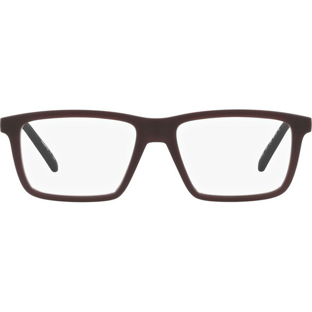 Arnette Glasses Eyeke AN7197 - Matte Transparent Red/Clear Lenses